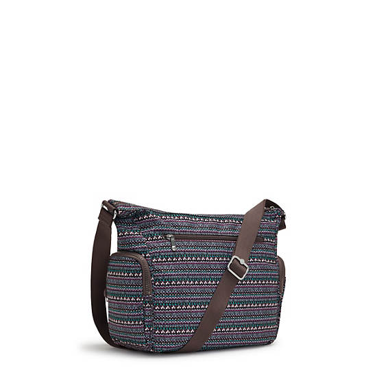 Bolsos Cruzados Kipling Gabbie Printed Taupe | MX 1162YX